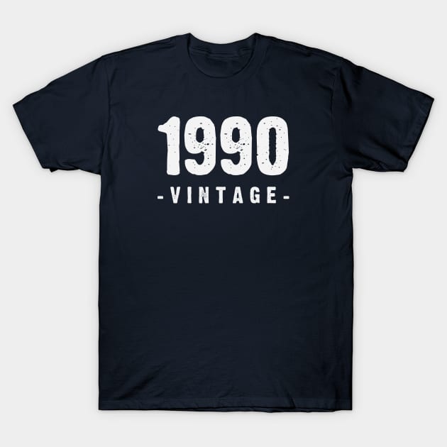 1990 Birthday Gift Vintage T-Shirt by gabrielakaren